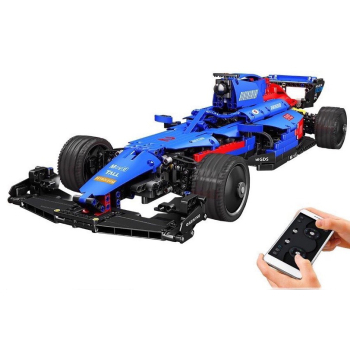 Klocki Bolid F1 Niebieski 1065el.